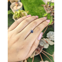 0.83 Ct. Bluish Purple Spinel from Ceylon (Sri Lanka) Life Style