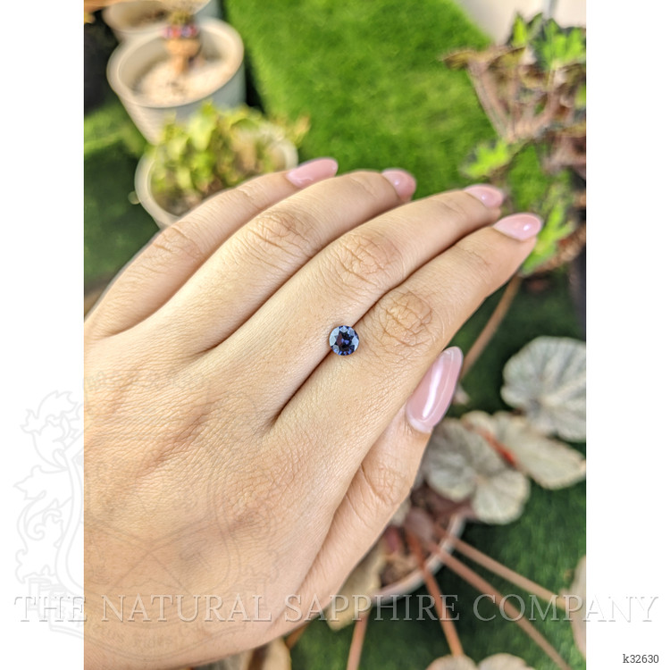 0.83 Ct. Bluish Purple Spinel from Ceylon (Sri Lanka)