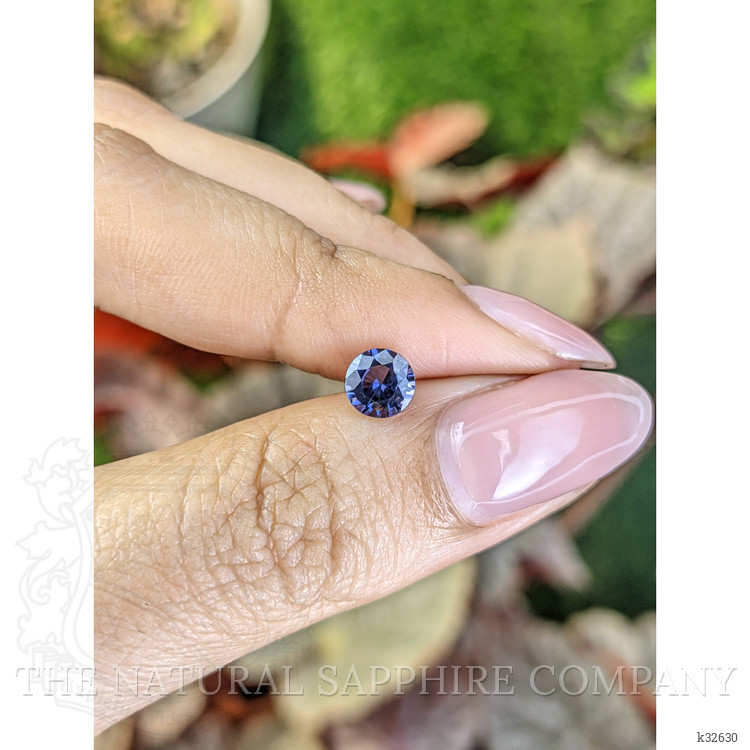 0.83 Ct. Bluish Purple Spinel from Ceylon (Sri Lanka)