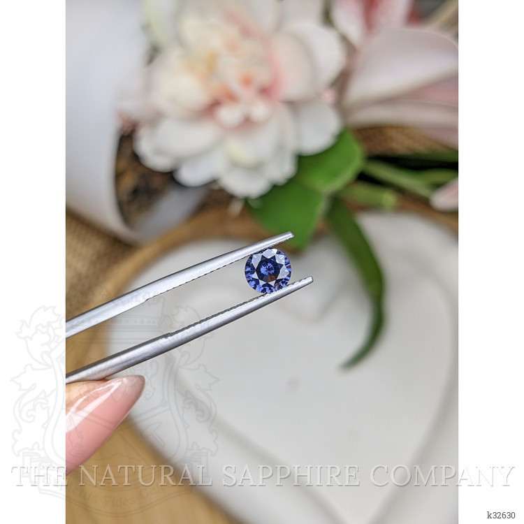 0.83 Ct. Bluish Purple Spinel from Ceylon (Sri Lanka)