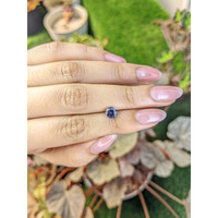 0.83 Ct. Bluish Purple Spinel from Ceylon (Sri Lanka) Life Style