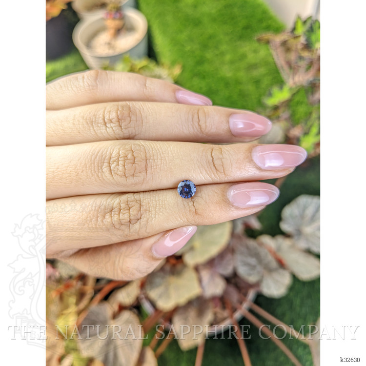 0.83 Ct. Bluish Purple Spinel from Ceylon (Sri Lanka)