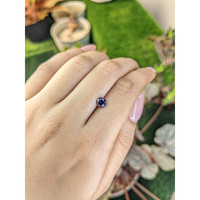 0.82 Ct. Purple Spinel from Ceylon (Sri Lanka) Life Style