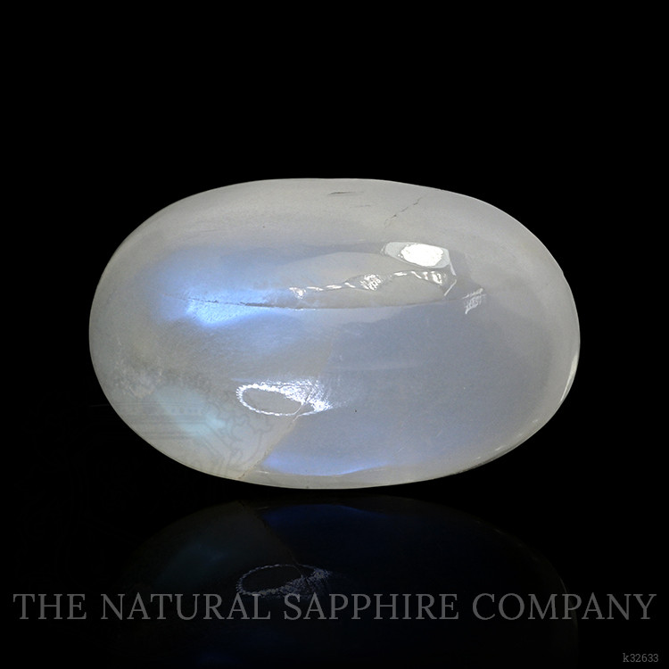 7.69 Ct. White Cabochon Moonstone from Brazil