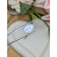 6.78 Ct. White Cabochon Moonstone from Brazil Life Style