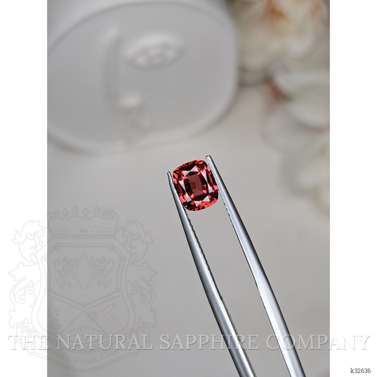 1.20 Ct. Red Rhodolite Garnet from Ceylon (Sri Lanka)
