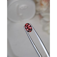 1.53 Ct. Red Rhodolite Garnet from Ceylon (Sri Lanka) Life Style