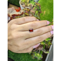 1.86 Ct. Red Garnet from Ceylon (Sri Lanka) Life Style