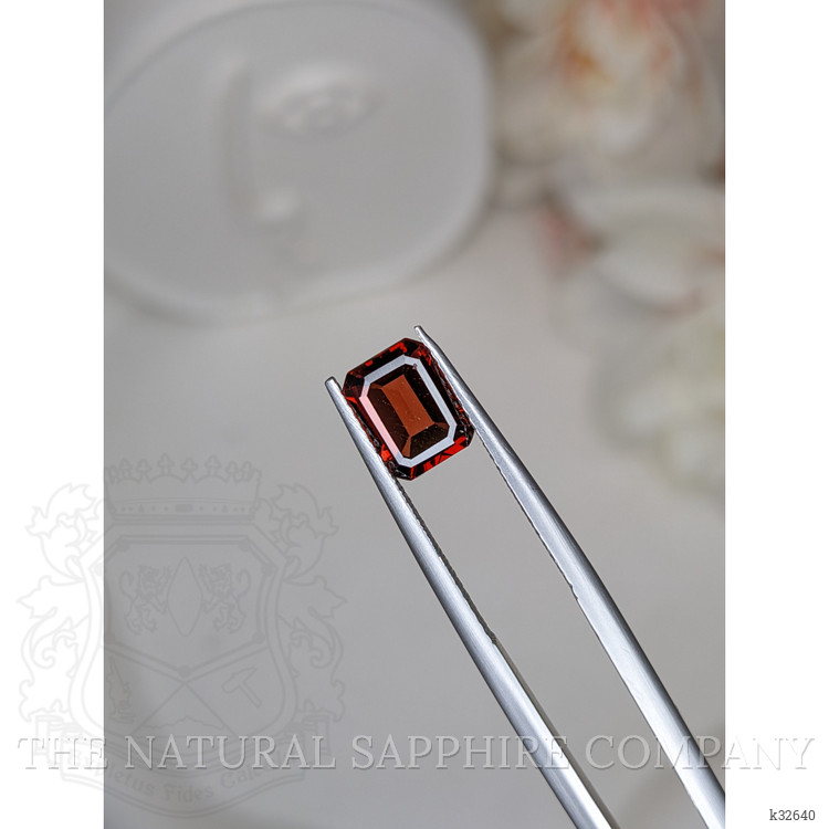 1.86 Ct. Red Garnet from Ceylon (Sri Lanka)
