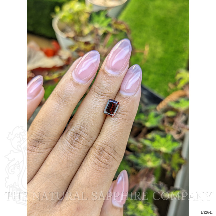 2.01 Ct. Red Garnet from Ceylon (Sri Lanka)