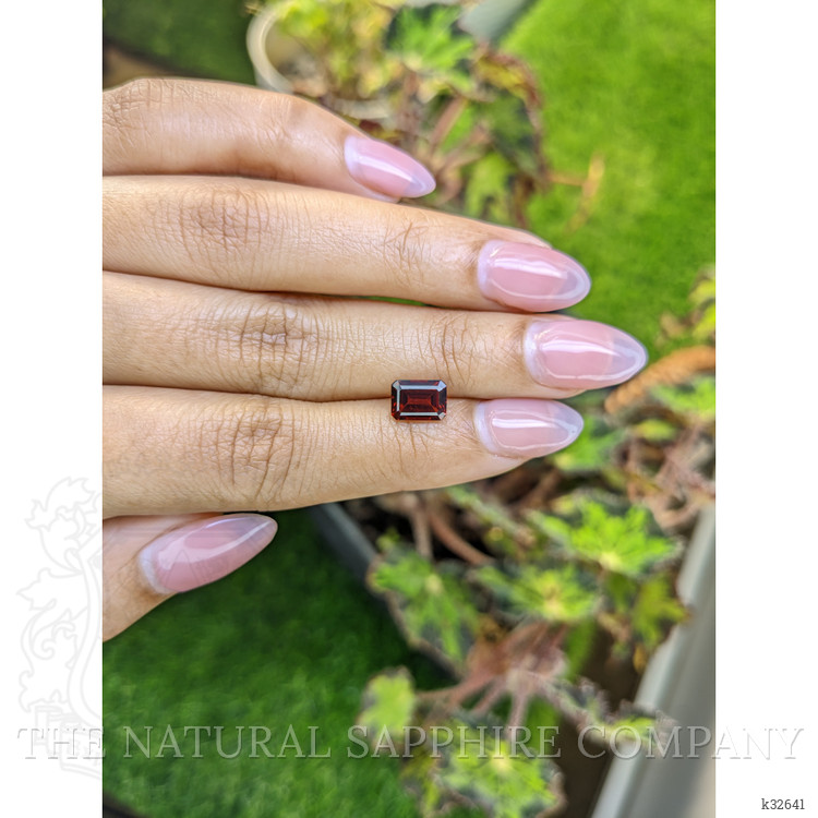 2.01 Ct. Red Garnet from Ceylon (Sri Lanka)