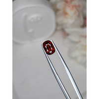 1.95 Ct. Red Garnet from Ceylon (Sri Lanka) Life Style