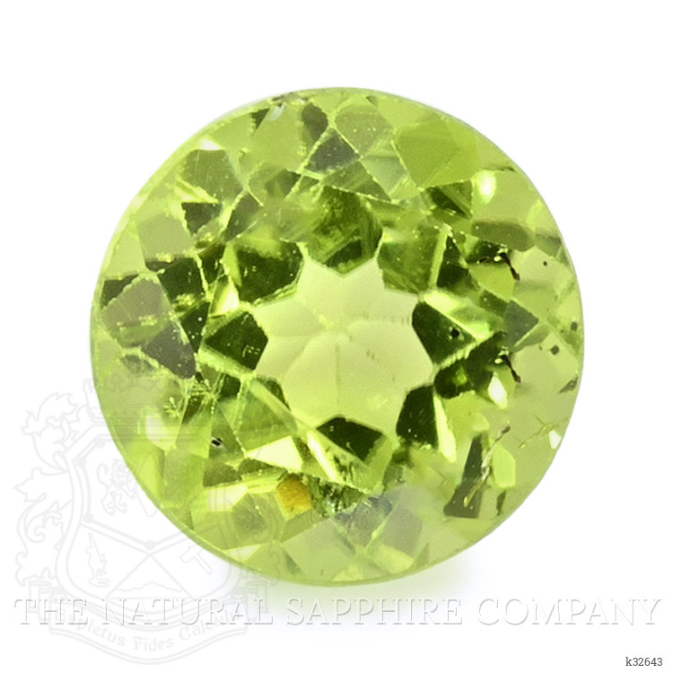0.90 Ct. Yellowish Green Peridot from Ceylon (Sri Lanka)
