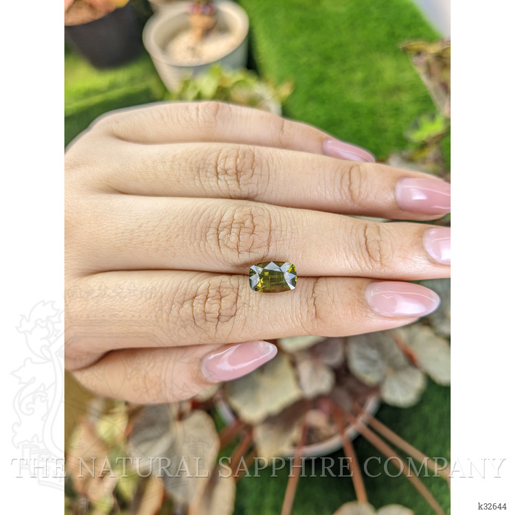 3.95 Ct. Yellowish Brown Zircon from Ceylon (Sri Lanka)