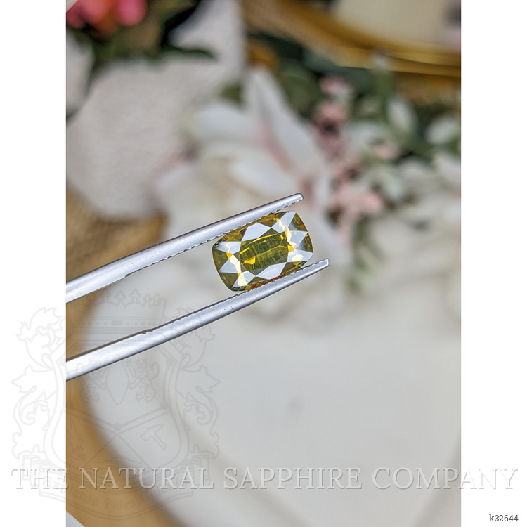3.95 Ct. Yellowish Brown Zircon from Ceylon (Sri Lanka)