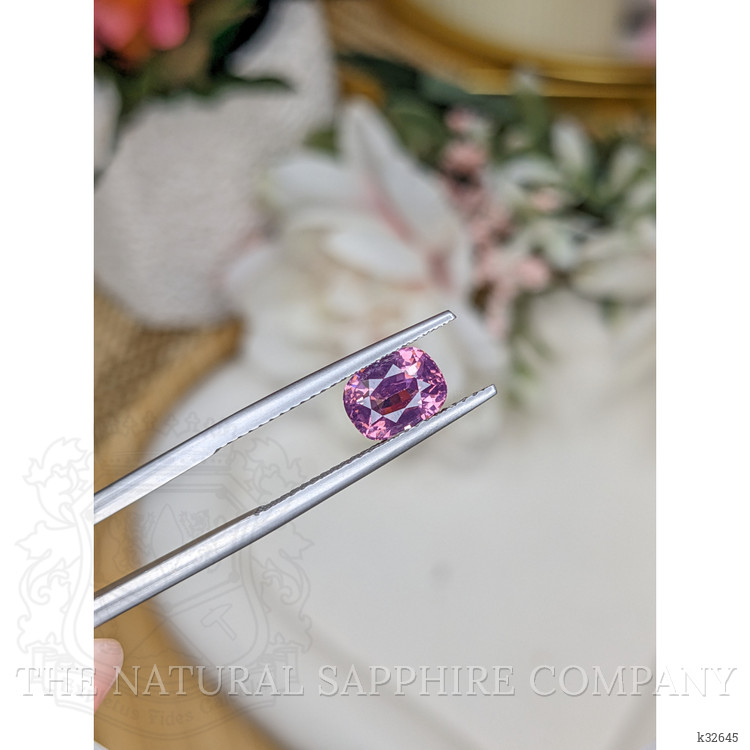 1.52 Ct. Purplish Pink Spinel from Ceylon (Sri Lanka)