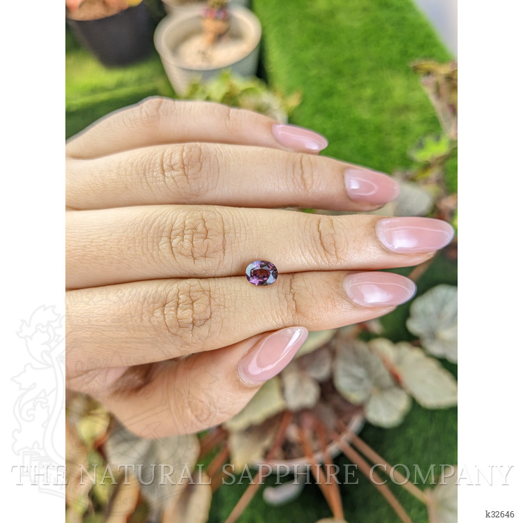 1.20 Ct. Pinkish Purple Spinel from Ceylon (Sri Lanka)