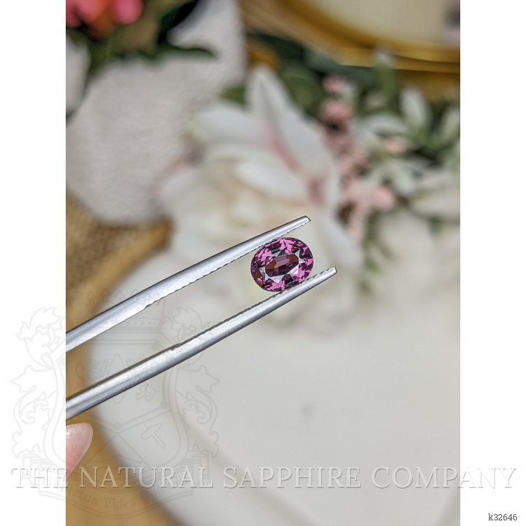 1.20 Ct. Pinkish Purple Spinel from Ceylon (Sri Lanka)