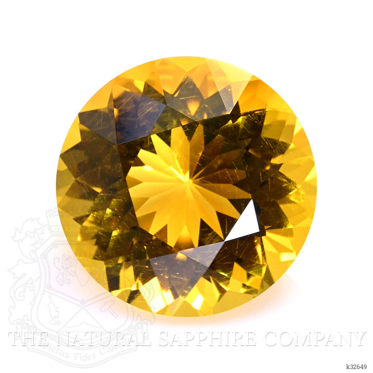 4.11 Ct. Yellow Citrine from Ceylon (Sri Lanka)