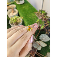 4.11 Ct. Yellow Citrine from Ceylon (Sri Lanka) Life Style