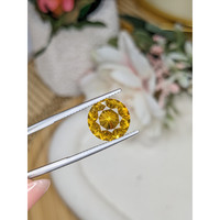 4.11 Ct. Yellow Citrine from Ceylon (Sri Lanka) Life Style