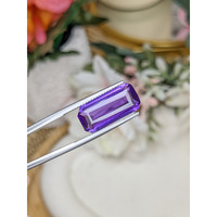 6.78 Ct. Purple Amethyst from Ceylon (Sri Lanka) Life Style