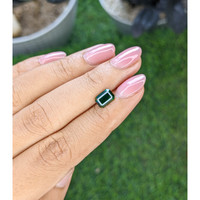 1.59 Ct. Tsavorite Garnet from Tanzania Life Style