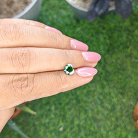 1.05 Ct. Tsavorite Garnet from Tanzania Life Style