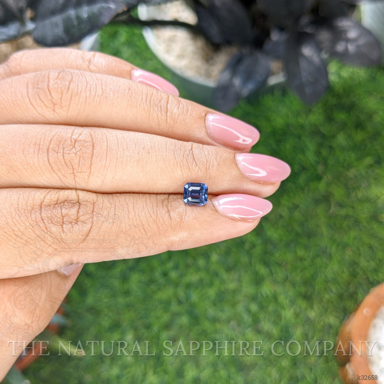 1.08 Ct. Purplish Blue Spinel from Tanzania
