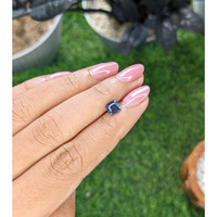 1.08 Ct. Purplish Blue Spinel from Tanzania Life Style