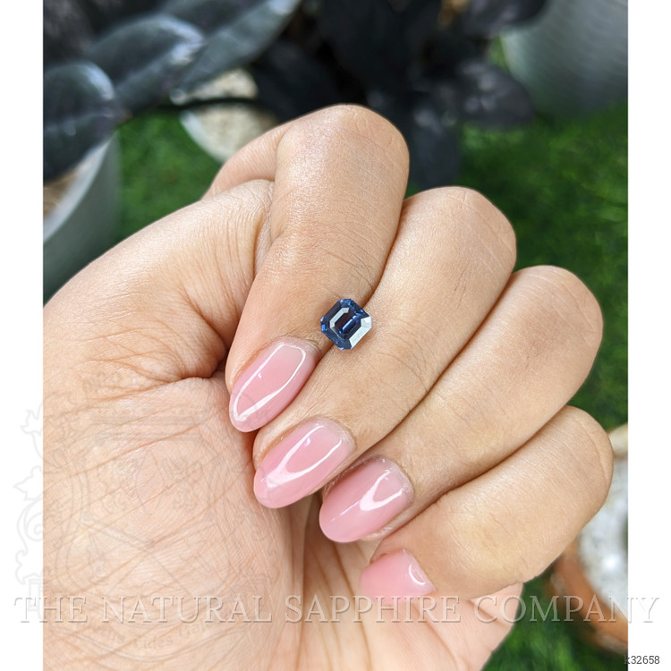 1.08 Ct. Purplish Blue Spinel from Tanzania