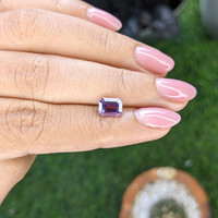 1.67 Ct. Pinkish Purple Spinel from Tanzania Life Style