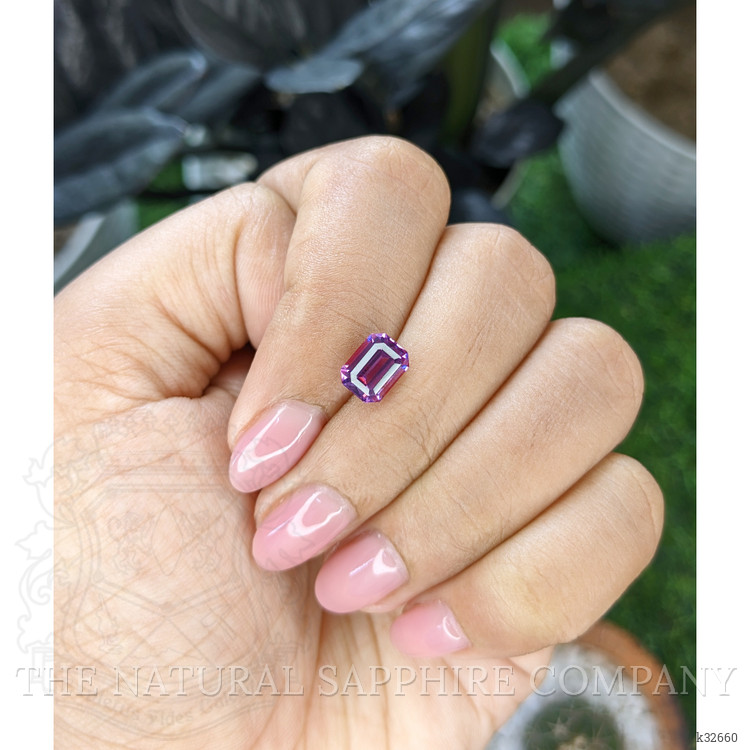 2.09 Ct. Pinkish Purple Spinel from Tanzania