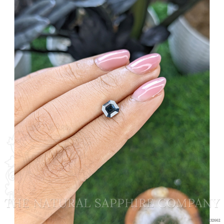1.10 Ct. Greenish Blue Spinel from Tanzania