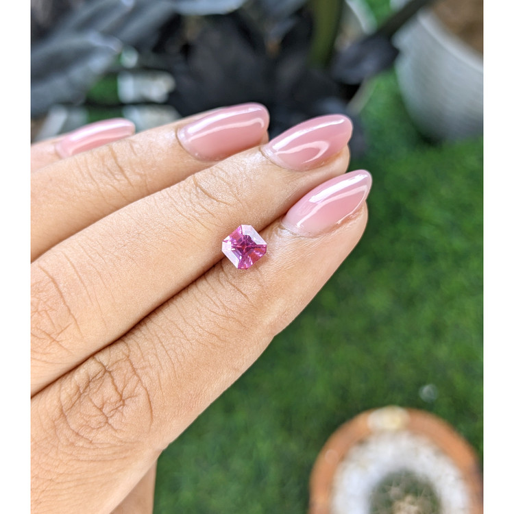 1.10 Ct. Purplish Pink Spinel from Tanzania