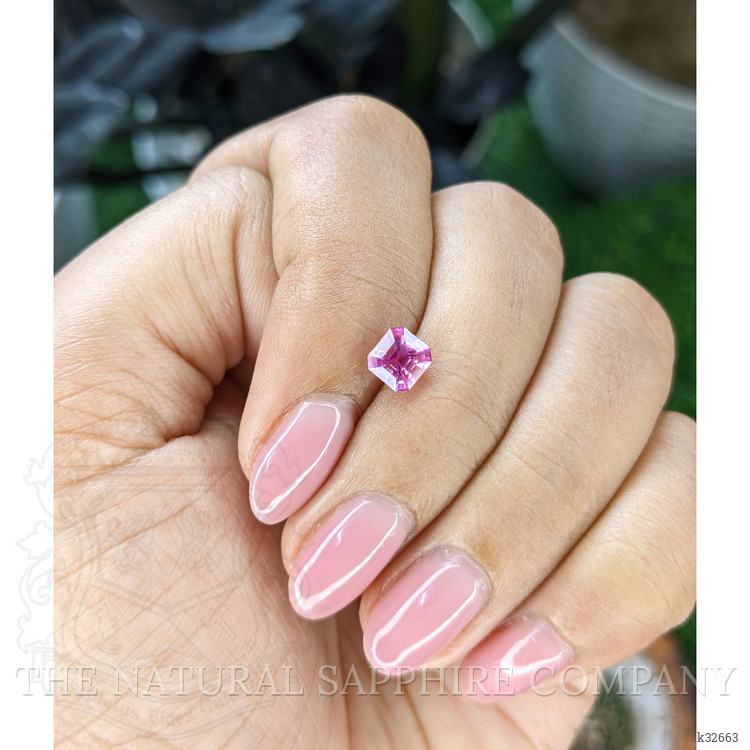 1.10 Ct. Purplish Pink Spinel from Tanzania
