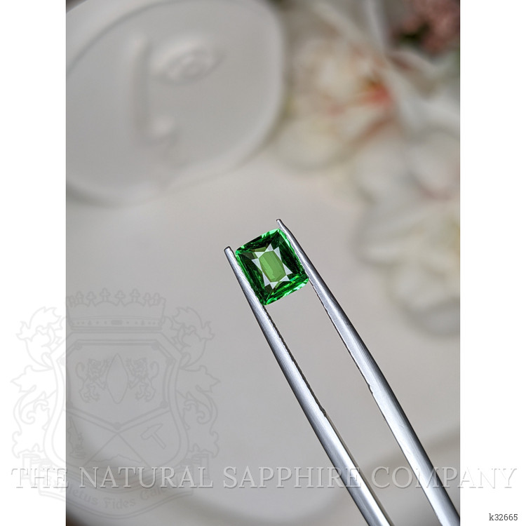 1.00 Ct. Tsavorite Garnet from Tanzania