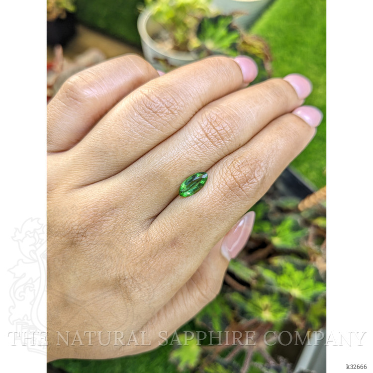 1.03 Ct. Tsavorite Garnet from Tanzania