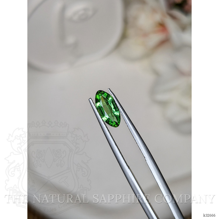 1.03 Ct. Tsavorite Garnet from Tanzania