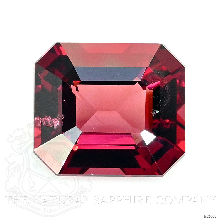 1.74 Ct. Purplish Red Rhodolite Garnet from Ceylon (Sri Lanka)