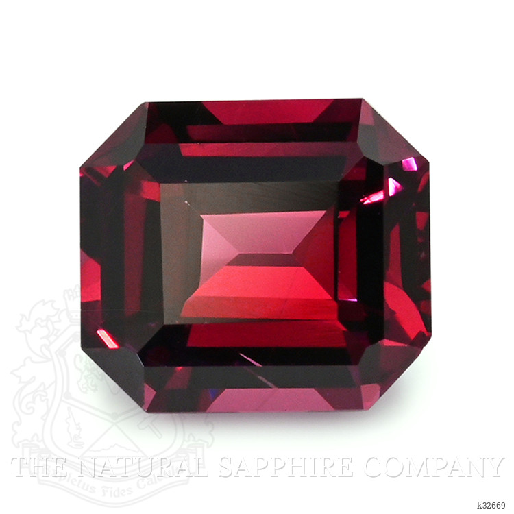 1.24 Ct. Purplish Red Rhodolite Garnet from Ceylon (Sri Lanka)
