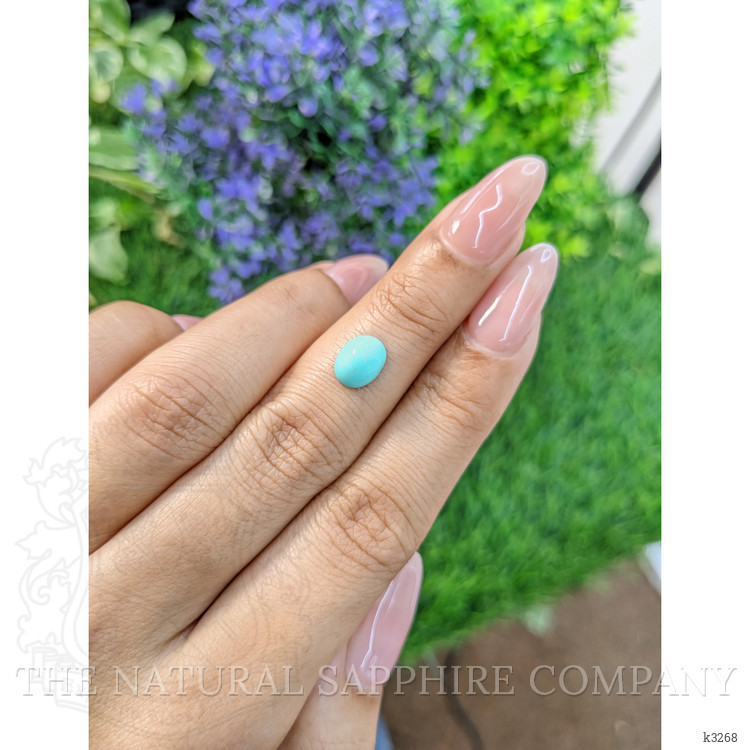 1.09 Ct. Cabochon Turquoise from Persia