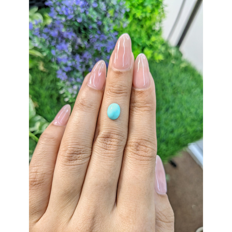 1.09 Ct. Cabochon Turquoise from Persia