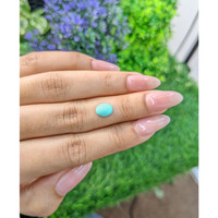 1.09 Ct. Cabochon Turquoise from Persia Life Style