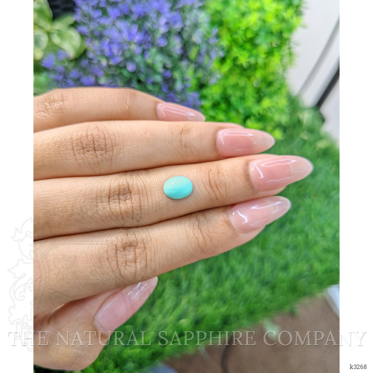 1.09 Ct. Cabochon Turquoise from Persia