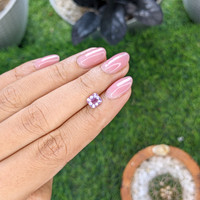 1.01 Ct. Purplish Pink Spinel from Tanzania Life Style