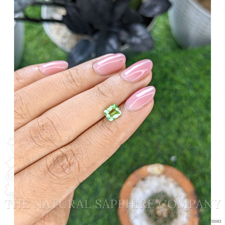1.05 Ct. Tsavorite Garnet from Tanzania