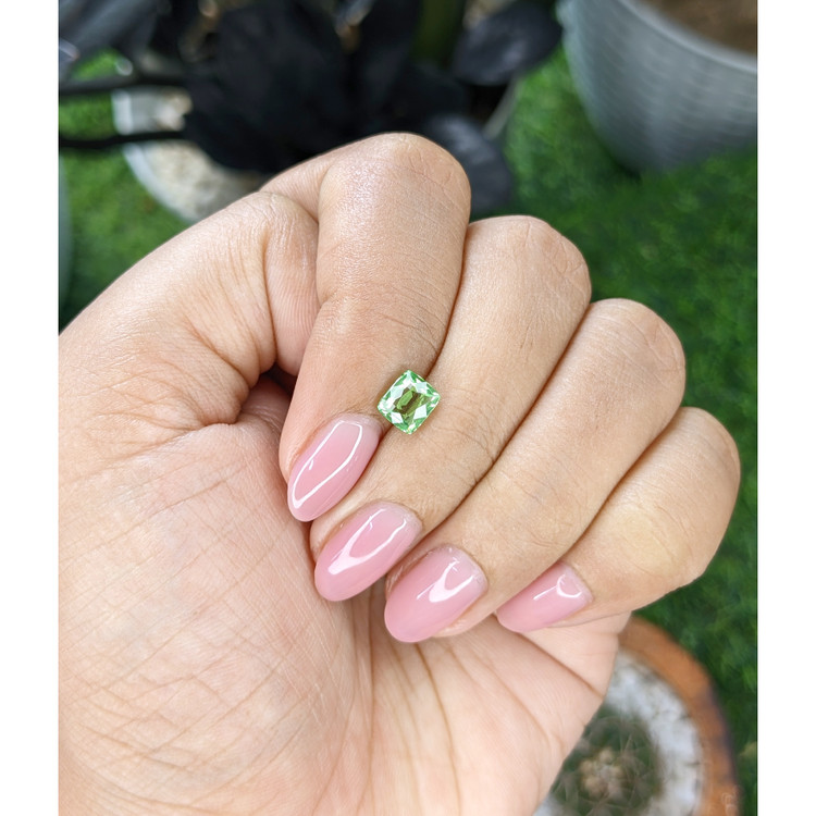 1.05 Ct. Tsavorite Garnet from Tanzania