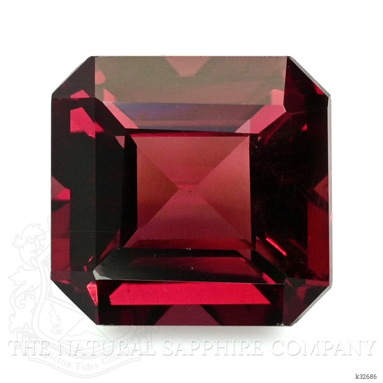 1.69 Ct. Red Rhodolite Garnet from Ceylon (Sri Lanka)