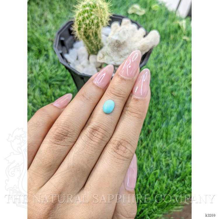 1.12 Ct. Cabochon Turquoise from Persia